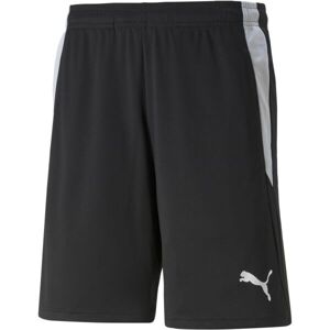 Puma TEAM LIGA TRAINING SHORTS Pánske futbalové kraťasy, čierna, veľkosť