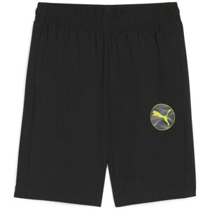 Puma ACTIVE SPORTS WOVEN SHORTS B Detské športové kraťasy, čierna, veľkosť