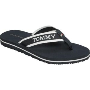 Tommy Hilfiger WEBBING POOL SLIDE Dámske žabky, tmavo modrá, veľkosť