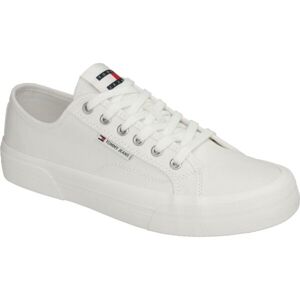 Tommy Hilfiger SLIP ON CANVAS COLOR Pánske tenisky, biela, veľkosť