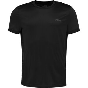 Fila CALEB Pánske tričko, čierna, veľkosť