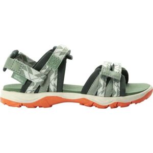 Jack Wolfskin 2 IN 1 SANDAL K Detské sandále, svetlo zelená, veľkosť