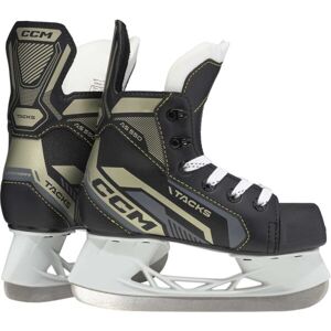 CCM TACKS AS 550 YT Juniorské hokejové korčule, čierna, veľkosť 26