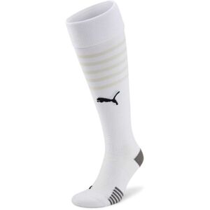 Puma TEAMFINAL SOCKS Pánske futbalové ponožky, biela, veľkosť