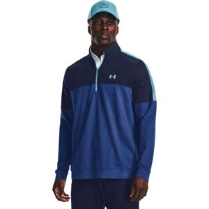 Under Armour STORM MIDLAYER Pánska golfová mikina, modrá, veľkosť