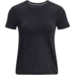 Under Armour SEAMLESS STRIDE Dámske športové tričko s krátkym rukávom, čierna, veľkosť