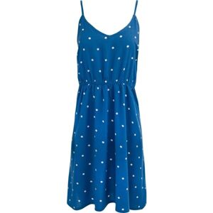 ALPINE PRO HUWELA Dámske šaty, modrá, veľkosť
