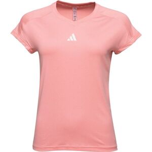 adidas AEROREADY TRAIN ESSENTIALS MINIMAL T-SHIRT Dámske športové tričko, ružová, veľkosť