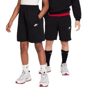 Nike SPORTSWEAR Chlapčenské šortky, čierna, veľkosť