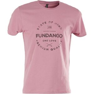 FUNDANGO BASIC Pánske tričko, ružová, veľkosť