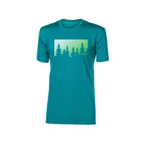 PROGRESS HRUTUR FOREST Pánske merino tričko, zelená, veľkosť