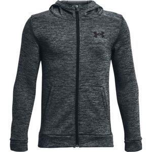 Under Armour ARMOUR FLEECE Chlapčenská mikina, tmavo sivá, veľkosť