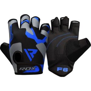 RDX SUMBLIMATION F6 Fitness rukavice, čierna, veľkosť