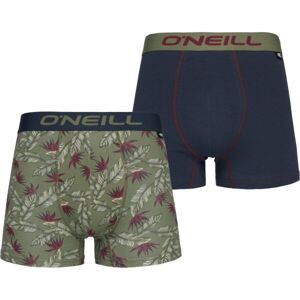 O'Neill 2P MULTI FLOWER Pánske boxerky, khaki, veľkosť