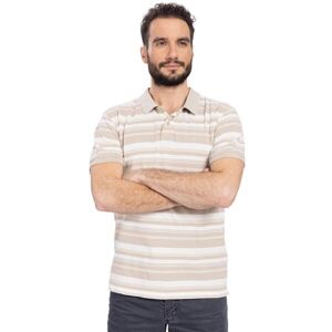 BUSHMAN DANTE Pánske tričko, béžová, veľkosť