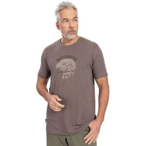 BUSHMAN MAWSON Pánske tričko, hnedá, veľkosť