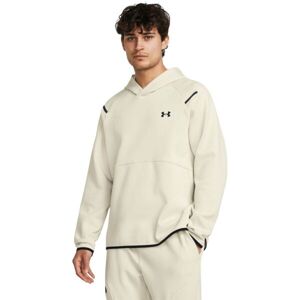 Under Armour UNSTOPPABLE FLEECE Pánska mikina, béžová, veľkosť