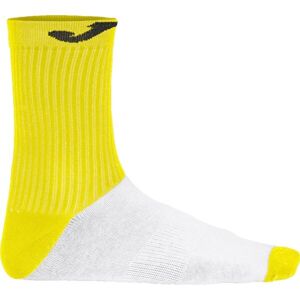 Joma SOCK WITH COTTON FOOT Športové ponožky, žltá, veľkosť