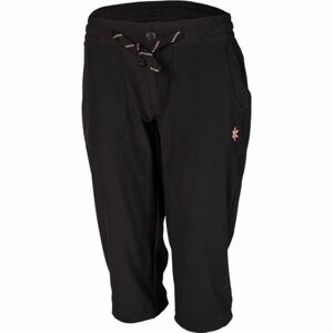 Willard KORTASA Dámske outdoorové 3/4 nohavice, čierna, veľkosť XL