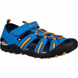 ALPINE PRO OLIVIO Juniorská letná obuv, modrá, veľkosť 36