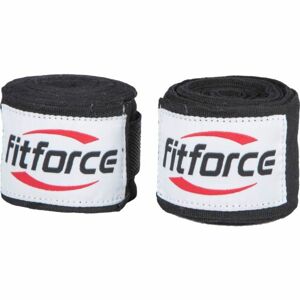 Fitforce WRAPS 4,5M Bandáž, čierna,biela, veľkosť