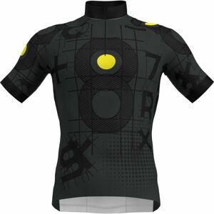 Rosti GRIGIO Pánsky cyklistický dres, tmavo sivá, veľkosť