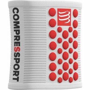 Compressport SWEATBANDS 3D.DOTS Potítko, biela, veľkosť os