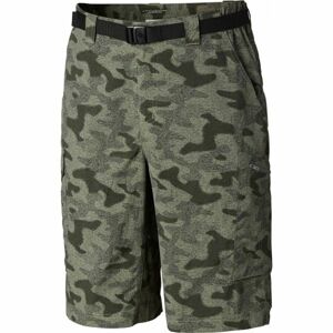 Columbia SILVER RIDGE PRINTED CARGO SHORT hnedá 40 - Pánske kraťasy