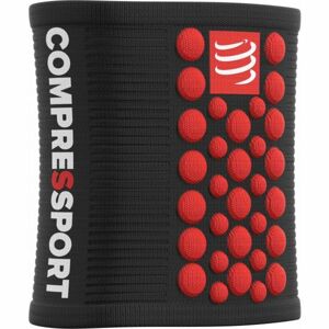 Compressport SWEATBANDS 3D.DOTS Potítko, čierna, veľkosť os