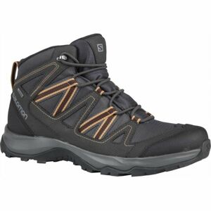 Salomon LEGHTON MID GTX Pánska hikingová  obuv, tmavo sivá, veľkosť 43 1/3