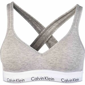 Calvin Klein BRALETTE LIFT Dámska podprsenka, sivá, veľkosť L