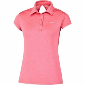 Columbia PEAK TO POINT NOVELTY POLO ružová Ružičasta - Dámske polo tričko