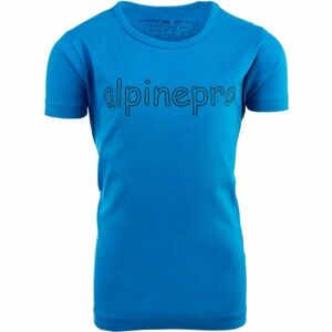 ALPINE PRO ROSTO Detské tričko, modrá, veľkosť 116-122