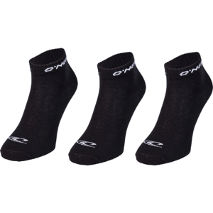 O'Neill QUARTER ONEILL 3P Unisex ponožky, čierna, veľkosť 39 - 42