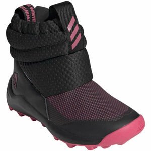 adidas RAPIDASNOW C Detská zimná obuv, čierna, veľkosť 31