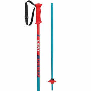 Leki RIDER Detské zjazdové lyžiarske palice, tyrkysová, veľkosť 90