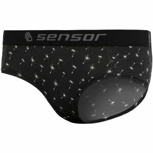 Sensor MERINO IMPRESS čierna Crna - Dámske funkčné nohavičky