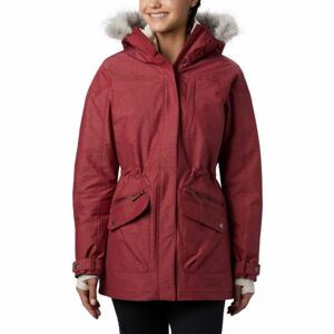 Columbia CARSON PASS IC JACKET vínová XL - Dámsky zimný kabát