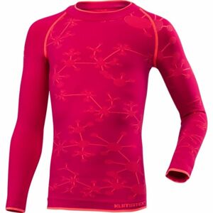 Klimatex BIGGY Funkčné dievčenské termo tričko, ružová, veľkosť