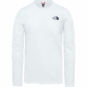 The North Face L/S EASY TEE biela Bijela - Pánske tričko