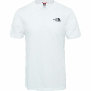 The North Face S/S SIMPLE DOME TE M Pánske tričko, biela, veľkosť L