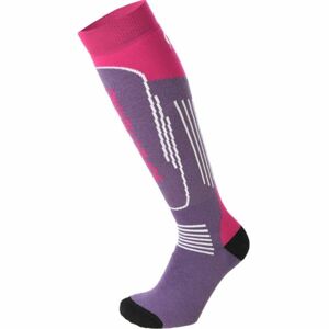 Mico SUPERTHERMO JR fialová Ljubičasta - Detské lyžiarske ponožky