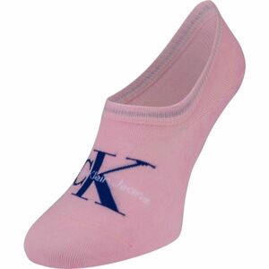 Calvin Klein JEANS LOGO SNEAKER Dámske ponožky, ružová, veľkosť UNI