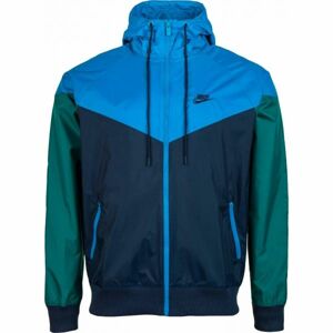 Nike NSW HE WR JKT HD M tmavo modrá S - Pánska bunda