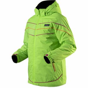 TRIMM Dievčenská lyžiarska bunda Dievčenská lyžiarska bunda, reflexný neón, veľkosť 152