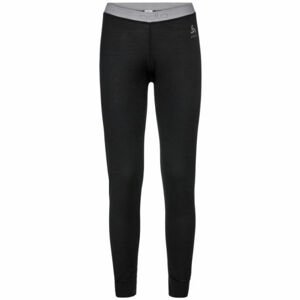 Odlo SUW BOTTOM PANT NATURAL 100% MERINO WARM Dámske funkčné nohavice, čierna, veľkosť