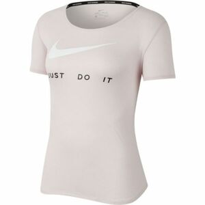 Nike TOP SS SWSH RUN W béžová Bež - Dámske bežecké tričko