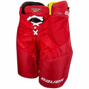 Bauer SUPREME S27 PANTS JR červená Crvena - Hokejové nohavice