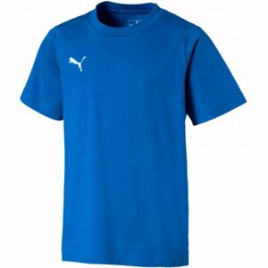 Puma LIGA CASUALS TEE JR Chlapčenské tričko, modrá, veľkosť 140