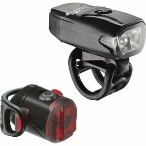 Lezyne KTV DRIVE / FEMTO USB PAIR čierna Crna - Sada svetiel na bicykel